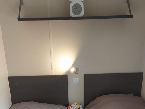 Mobilhome 6 personnes - Family Confort 32m² - 3 chambres - Terrasse couverte - Clim - TV