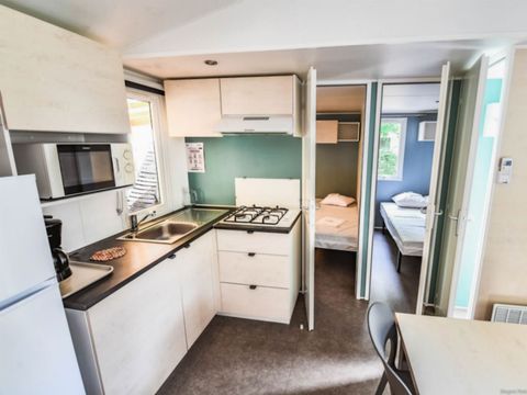 MOBILHOME 7 personnes - 3 chambres CAMPING