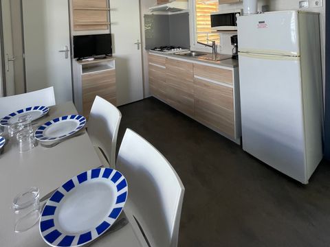 MOBILHOME 6 personnes - MOBIL HOME  KV 3 Chambres TV CLIM PREMIUM +