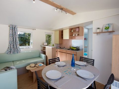 Mobilhome 4 personnes - Grand Confort TV Clim - 2 chambres - 4 personnes