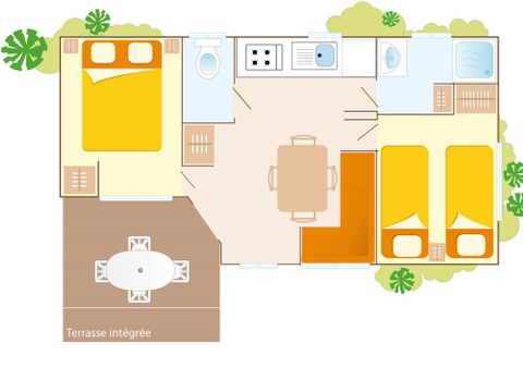 MOBILHOME 6 personnes - Classic 4/6 places