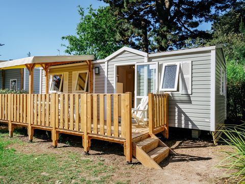 MOBILHOME 6 personnes - Mobil-home | Classic | 3 Ch. | 6 Pers. | Terrasse surélevée | TV