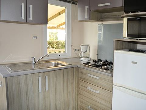 MOBILHOME 4 personnes - Mobil-home | Classic | 2 Ch. | 4 Pers. | Terrasse surélevée | TV