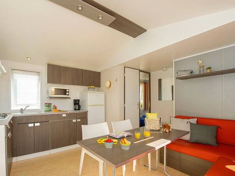 MOBILHOME 6 personnes - Classic | 3 Ch. | 6 Pers. | Terrasse surélevée | 1 SDB