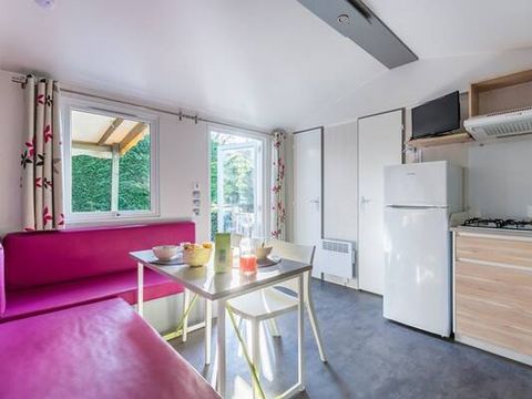 MOBILHOME 4 personnes - Classic | 2 Ch. | 4 Pers. | Terrasse surélevée | 1 SDB