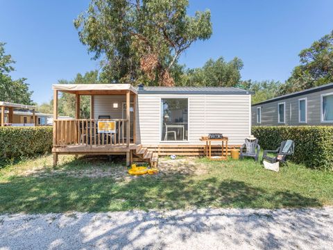 MOBILHOME 6 personnes - Comfort | 2 Ch. | 4/6 Pers. | Terrasse simple | Clim.