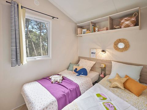 MOBILHOME 6 personnes - Comfort | 2 Ch. | 4/6 Pers. | Terrasse simple | Clim.