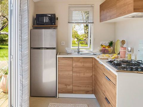 MOBILHOME 6 personnes - Comfort | 3 Ch. | 6 Pers. | Terrasse surélevée | Clim.