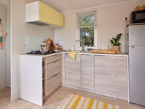 MOBILHOME 6 personnes - Comfort | 2 Ch. | 4/6 Pers. | Terrasse simple | Clim.