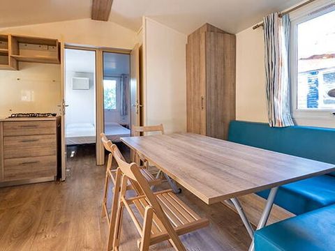 MOBILHOME 6 personnes - Mobil-home | Comfort | 3 Ch. | 6 Pers. | Terrasse surélevée | TV