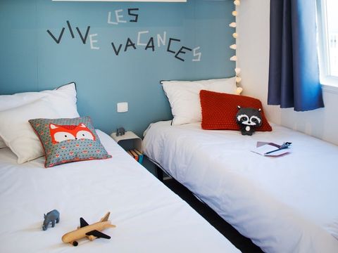 MOBILHOME 5 personnes - Cottage Océan TV Wifi - 2 Chambres - 4/5 personnes