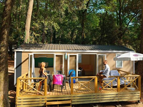 MOBILHOME 5 personnes - Cottage Océan TV Wifi - 2 Chambres - 4/5 personnes