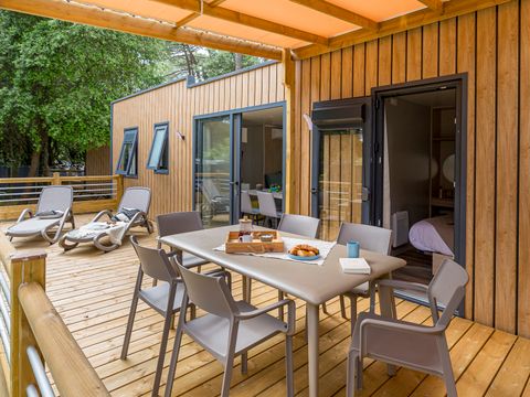 MOBILHOME 6 personnes - Cottage Palma 6 pers 3 Ch 2 Sdb Premium