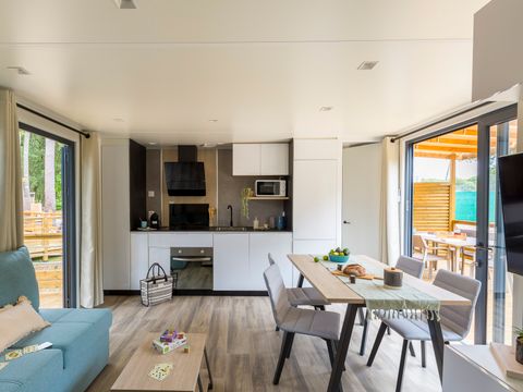 MOBILHOME 6 personnes - Cottage Palma 6 pers 3 Ch 2 Sdb Premium