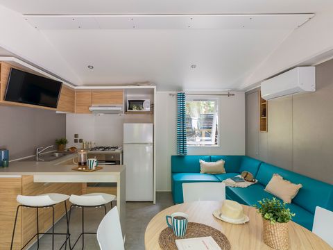 MOBILHOME 4 personnes - Cottage Select TV Clim Plancha Wifi - 2 chambres - 4 pers.