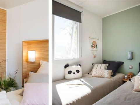 MOBILHOME 6 personnes - Cottage Bora Bora 4/6 pers 2 Ch 1 Sdb ****