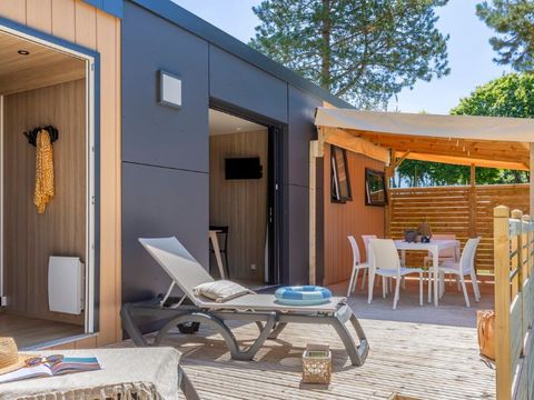 MOBILHOME 4 personnes - Cottage Palma 4 pers 2 Ch 2 Sdb avec spa Premium
