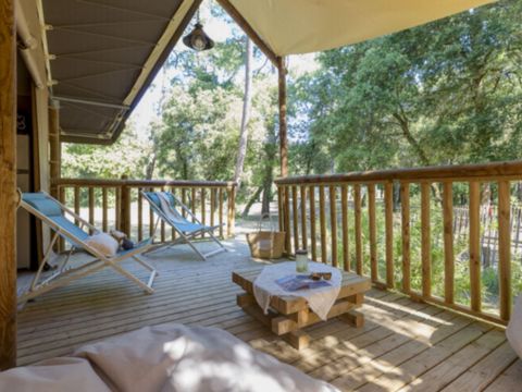 TENTE 4 personnes - Tente Lodge 4 pers 2 Ch 1 Sdb ***