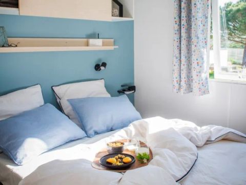 MOBILHOME 6 personnes - Mobil Home Aqua 2 chambres 4/6 personnes TV