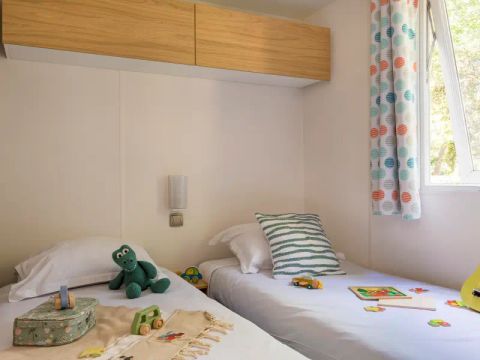 MOBILHOME 6 personnes - Mobil Home Aqua 3 chambres 6 personnes TV