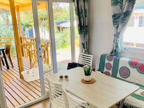 MOBILHOME 4 personnes - MOBIL-HOME B25 - 2 CH - 4 pers - 35m2