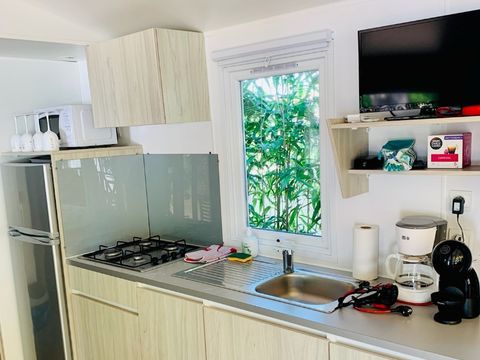 MOBILHOME 4 personnes - MOBIL-HOME B25 - 2 CH - 4 pers - 35m2 4 pers