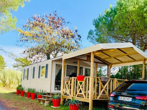 MOBILHOME 4 personnes - MOBIL-HOME B25 - 2 CH - 4 pers - 35m2