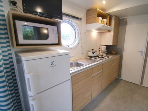 MOBILHOME 4 personnes - Confort 2 chambres Loggia - Terrasse semi couverte 