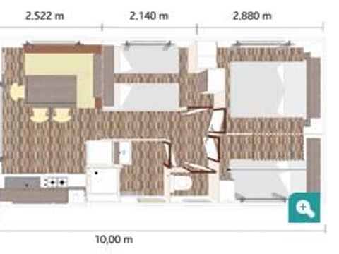 MOBILHOME 6 personnes - RAPIDHOME