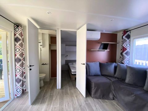 MOBILHOME 4 personnes - Premium+ 3 Pièces 4 Personnes Climatisé + TV