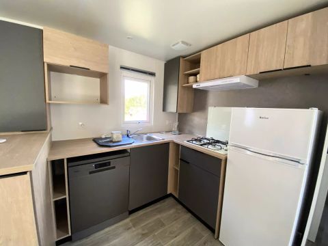 MOBILHOME 4 personnes - Premium+ 3 Pièces 4 Personnes Climatisé + TV