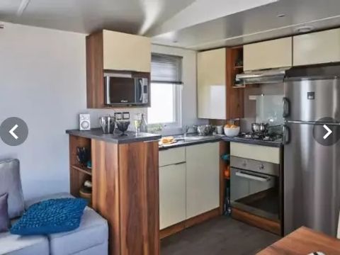 MOBILHOME 6 personnes - Premium 4 Pièces 6 Personnes Climatisé + TV