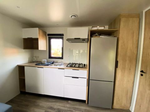 MOBILHOME 2 personnes - Mobil Home Premium 2 Pièces 2 Personnes Climatisé + TV
