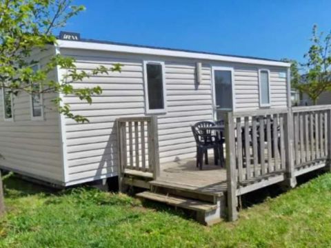 MOBILHOME 6 personnes - Mobil Home Aqua 2ch 4/6pers Terrasse Semi-couverte