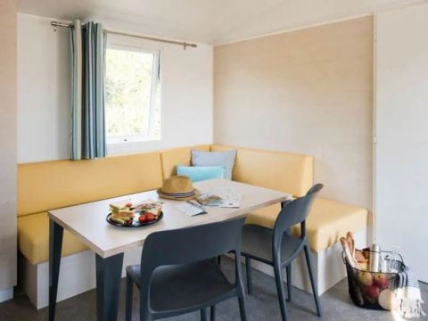 MOBILHOME 6 personnes - Mobil Home Aqua 3ch 6pers Terrasse Semi-couverte