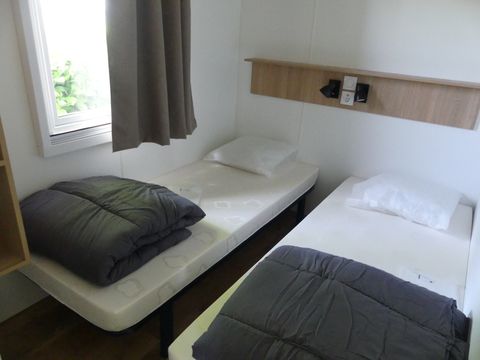 MOBILHOME 4 personnes - Cosy Home Flower 29m² (2ch - 4 pers) + CLIM + TV + LV