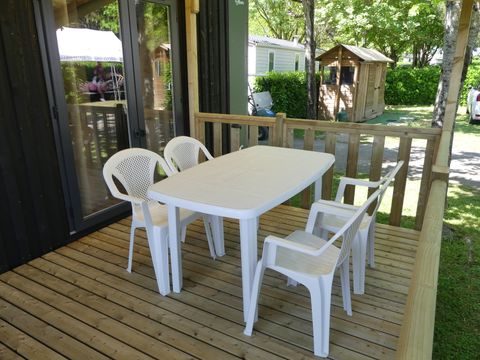 MOBILHOME 4 personnes - Cosy Home Flower 29m² (2ch - 4 pers) + CLIM + TV + LV