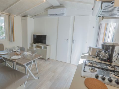 MOBILHOME 4 personnes - CONFORT avec climatisation