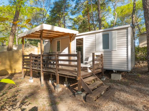 MOBILHOME 4 personnes - CONFORT avec climatisation