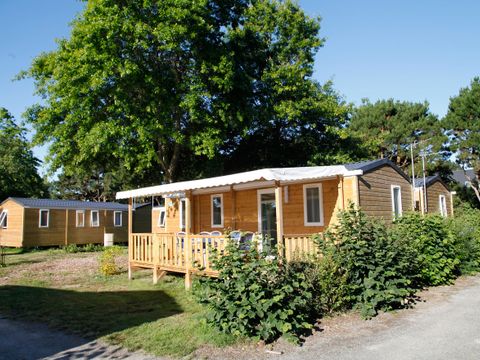 MOBILHOME 5 personnes - Confort 28m² - 2 chambres - Terrasse couverte - TV - lave-vaisselle