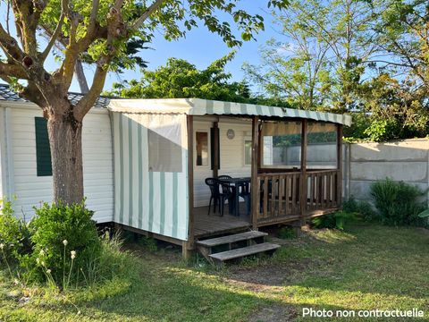 MOBILHOME 4 personnes - ESSENTIEL - 25m²