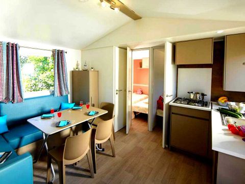 MOBILHOME 6 personnes - 2 chambres / Clim - terrasse couverte