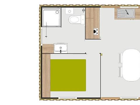 CHALET 3 personnes - TITHOME