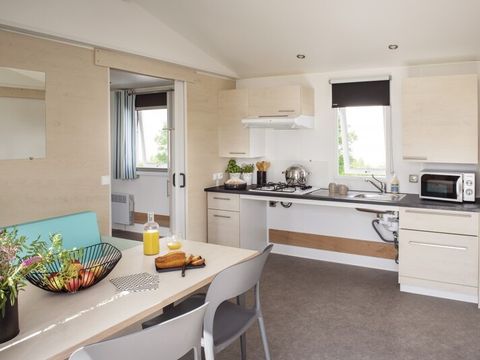 MOBILHOME 4 personnes - Classique 2 chambres 4.  PMR ( Personnes à mobilité réduite prioritairement)
