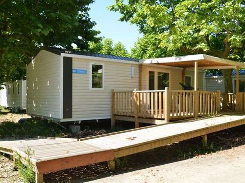 MOBILHOME 4 personnes - Classique 2 chambres 4.  PMR ( Personnes à mobilité réduite prioritairement)