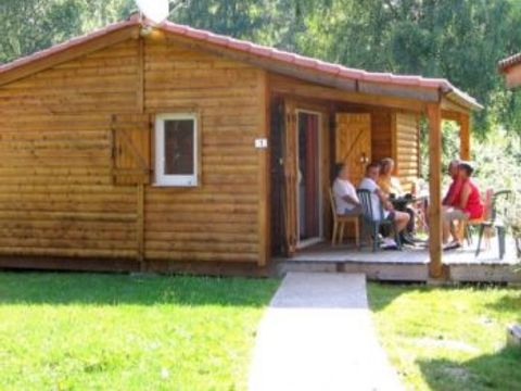 CHALET 4 personnes - ECO 2ch 4 PMR ( Personnes à mobilité réduite prioritairement)