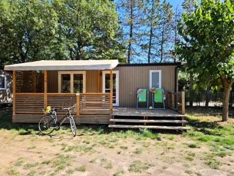 MOBILHOME 4 personnes - Mobil-Home Premium 3 Pièces 4 Personnes Climatisé + TV
