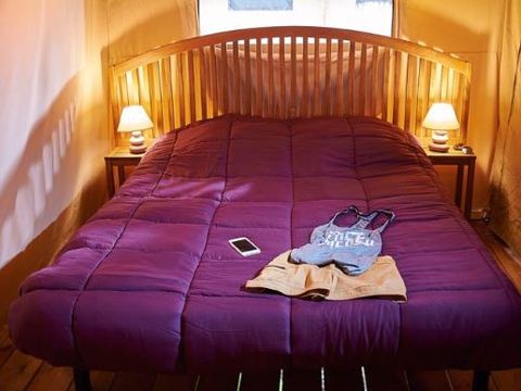 TENTE TOILE ET BOIS 5 personnes - Bali