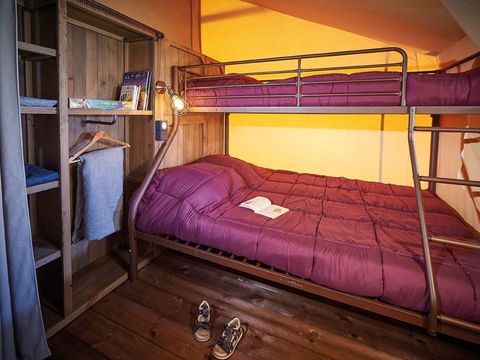 TENTE TOILE ET BOIS 7 personnes - kenya