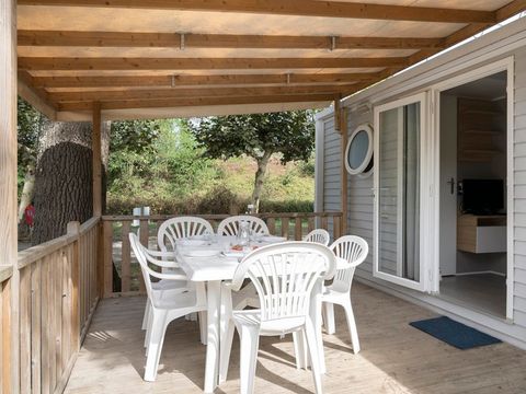 MOBILHOME 7 personnes - Mobil-home classique 3 Chambres 7 Personnes